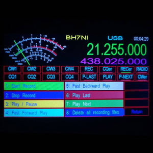 Catdisplay 4.5" IPS Display For Yaesu FT817/857/897/818 Icom IC7000/703/706 Series