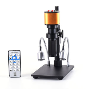 16MP PCB Repair Microscope Magnifier USB Microscope Camera Stand with C-Mount Lens 8&quot; Screen
