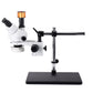 16MP Trinocular Stereo Microscope Continuous Zoom 7~45X w/ Camera 56 LED Light Universal Bracket Mat