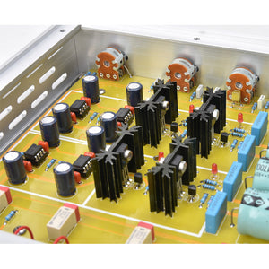 Tone Tune Preamplifier Class A HiFi Audio Amplifier FV-2020 Stereo Bass Alto Treble OPA627 Op Amp