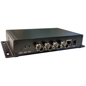 4-Way SDI Video Encoder H.265 1920 x 1280 H.264 SDI Video Card For RTMP Live Streaming XE4S