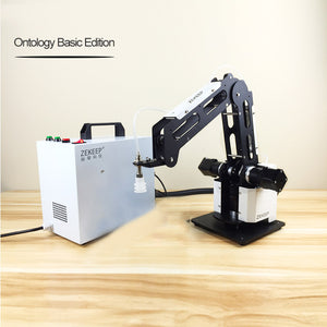 3-Axis Mechanical Robot Arm Industrial Manipulator Desktop Programming Robotic Arm with Air Pump