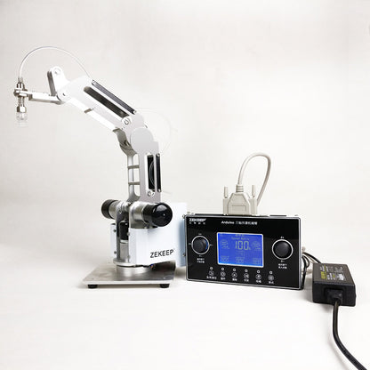 3-Axis Mechanical Robot Arm Industrial Manipulator UNO Open Source Desktop Programming Robotic Arm