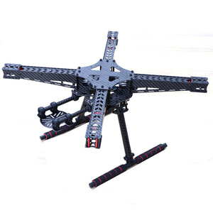 HSKRC59 X450 450mm Full Carbon Fiber Drone Frame Kit w/ Carbon Fiber Landing Gear for F450 S500 S550