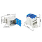 UKK-80A Distribution Box Din Rail Terminal Block 1 In Many Out Power Junction Box Wire Connector