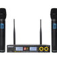 FREEBOSS FB-U09 UHF Wireless Microphone System Dual Way Digital Receiver + 2 Handheld Microphone