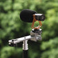 FREEBOSS CM-02 Microphone Electret Condenser Cardioid Microphone for Camera Smartphone Video Shoot