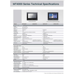 Kinco 7-Inch MT4434T HMI Touch Screen Human Machine Interface Touch Panel without Ethernet Port