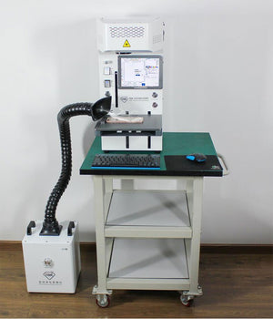 Portable Smoke Absorber Fume Extractor For Laser Screen Separator Mobile Phone Repair Machine