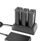 3 in 1 Battery Charger Parallel Charging Board Hub Fast Charger for Parrot Bebop 2 Drone FPV