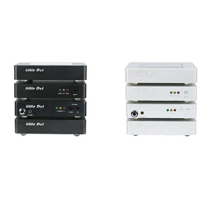 Mini Home Audio System 4pcs Set Linear Power Supply + Media Player + DAC Decoder + Headphone Amp
