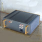 A60 Power Amplifier Chassis Shell Aluminum Amplifier Case DIY Amp Box Enclosure with VU Meter