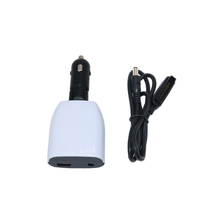 2 in 1 Car Charger for DJI Mavic Pro with USB Port 13.05V 6A Digital Display Outdoor Fast Charging
