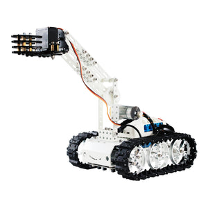 Robot Arm Kit Tank Car Smart Robot Car Line Tracking Car Unassembled without Board for Micro:bit