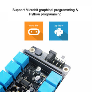 Main Expansion Board Programming Education Board For Micro:bit Sensor Motor Servo Control