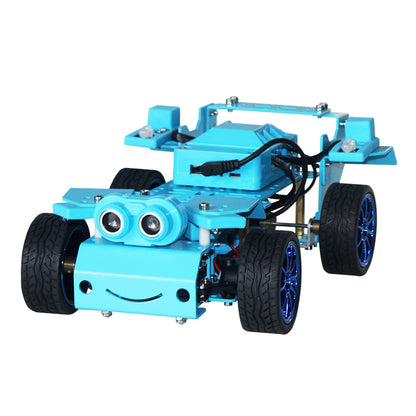 4WD Smart Robot Car Kit AI Remote Control Car Kit Unassembled Version without Board For Micro:bit