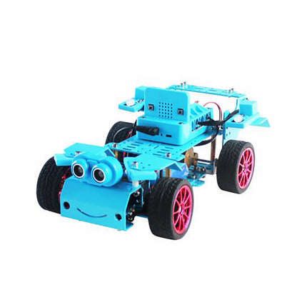 4WD Smart Robot Car Kit AI Remote Control Car Kit Unassembled Version with Board For Micro:bit