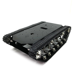 TS700 Tracked Robot Chassis Robot Tank Chassis Metal Track w/ Motor Encoding Disk without Controller