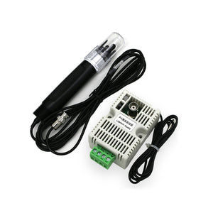 Potential Sensor Temp Sensor PH Meter Module with Electrode Water Quality Monitoring 0-5V Output