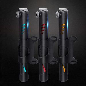 Mini Bicycle Pump Portable Bicycle Pump Aluminum Alloy 120PSI/8BAR For Bike Basketball BM-2326