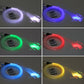 10W Fiber Optic Light RGBW Twinkle LED Star Ceiling Meteor Light APP Control with 200pcs 2M Cable