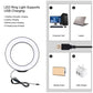 6.2&quot; Dimmable LED Ring Light with Tripod Stand Vlogging Video Ring Light Photography Kit PKT3059B