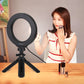 6.2&quot; Dimmable LED Ring Light with Tripod Stand Vlogging Video Ring Light Photography Kit PKT3059B