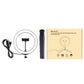 10.2&quot; Dimmable LED Ring Light with Tripod Stand Phone Clip Vlogging Selfie Video Ring Light PKT3071B