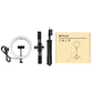 10.2&quot; Dimmable LED Ring Light with 1.1m Tripod Stand Phone Clip For Two Mobile Phones PKT3070B