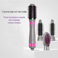 4 In 1 Hot Air Comb Replaceable Hair Straightener Curling Comb Hair Dry Massage Comb Styling Tools