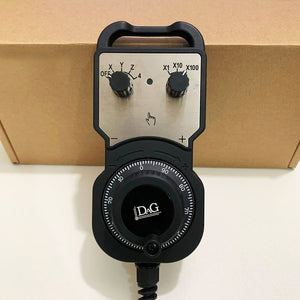 4Axis MPG CNC Handwheel CNC Pendant Pulse Wave Output 25PPR For Mitsubishi CNC System