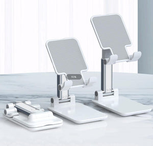 T1 Foldable Phone Stand Telescopic Phone Holder Tablet Desktop Stand For Live Influencers Streaming
