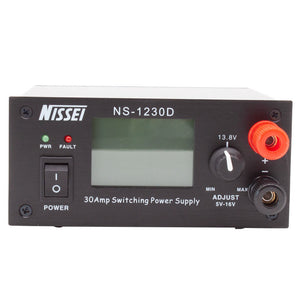 NISSEI NS-1230D Communication Switching Power Supply 13.8V 25A 5-16V Adjustable