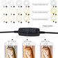 BX-06 Dimmable LED Ring Light Ring Fill Light with 360° Phone Clip For Live Streaming Selfie Vlog