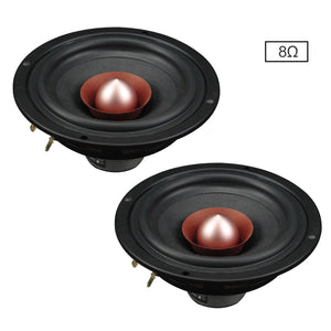 2PCS 4 Inch Full Range Speaker 8 Ohm Speaker Round Speaker Unit Loudspeakers