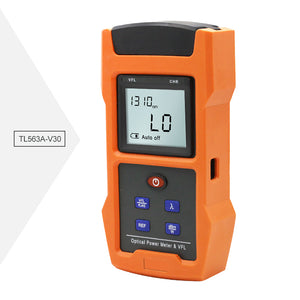 Optical Power Meter &amp; VFL Visual Fault Locator TL563A-V30 Measuring Range -70 to +10dBm Output 30mW