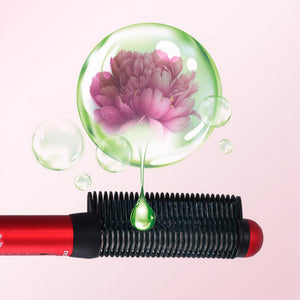 Hair Straightening Curling Comb Dual Use Hair Straightener Curler Styling Tools