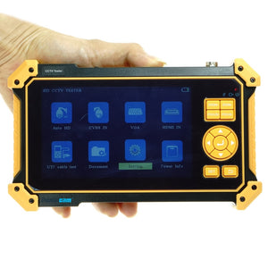 HD-3100 CCTV Tester 8MP CVI TVI AHD Analog 4 IN 1 VGA &amp; 4K HDMI Input HD Coaxial Tester