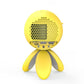 1080P Mini Projector For U Disk Hard Disk TF Card AV HDMI Headset YG220 Ordinary Version Yellow