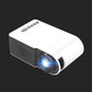 Home Projector Portable Mini Projector Home Theater Support 1080P HD YG210 White
