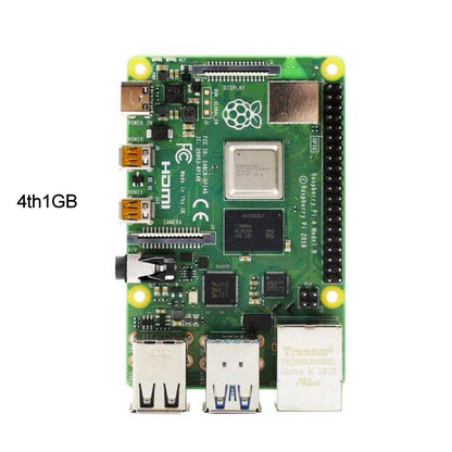 For Raspberry Pi 4 Development Board Kit Motherboard 1.5GHz 1GB SDRAM 64 Bit Quad-Core CPU