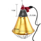 Insulation Lampshade Adjustable Piglet Breeding Warm Lamp Shade Protective Cover with 150W Bulb