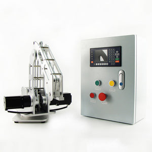 3DOF Industrial Robotic Arm Mechanical Arm w/ Geared Motors Assembled Load 2.5KG + Control Box