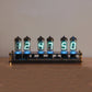 IV11 VFD Clock Fluorescent Nixie Tube Clock 6 Colors Light Display Time Date Temperature (with Tubes)