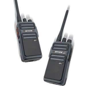 HYDX A518 Wireless FM Walkie Talkie VHF UHF Radio Type-C Charging Scrambler CTCSS/DCS Encryption