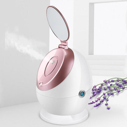 Hot Spray Facial Steamer Nano Skin Steam Vapour Sprayer Face Care Humidifier Moisturizer 100ml Water Tank
