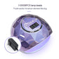 110W LED Nail Lamp Infrared Sensing UV Nail Dryer Machine w/ 4 Gears Timing for Curing Gel Nail Polish