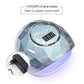 110W LED Nail Lamp Infrared Sensing UV Nail Dryer Machine w/ 4 Gears Timing for Curing Gel Nail Polish
