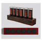 RGB Glow Tube Clock LED Digital Nixie Clock Electronic Retro Desk Clock 6 Bit 5V USB Powered Red