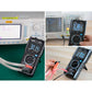MESTEK DM100 Digital Multimeter Manual Voltage Current Resistance Tester Meter True RMS 10000 Counts